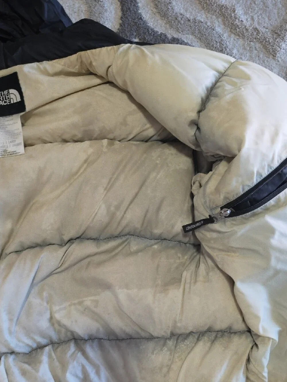 The North Face Vintage Y2k 800 LTD Down Puffer Jacket Black Men's XL